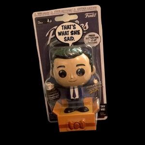 New Mint Funko Popsies Michael Scott “The Office” Figurine w/Pop-Up greeting